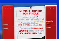 Concorso "Nutri il futuro con Findus" : vinci 122 Gift Card da 30 euro e 36 Frigo Smeg 50's Style