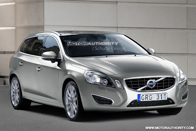 More Swedespeed Renderings: 2011 Volvo V60 and V60R Wagon