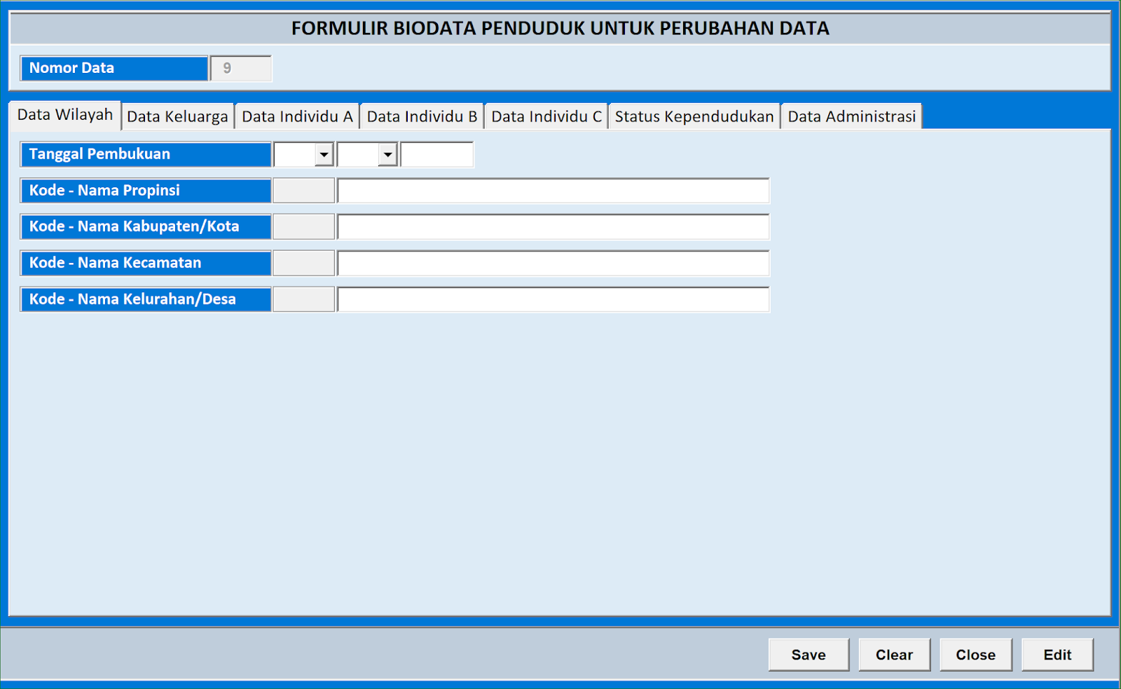 Aplikasi Buku Administrasi Ketua Rt Excelmaniacs