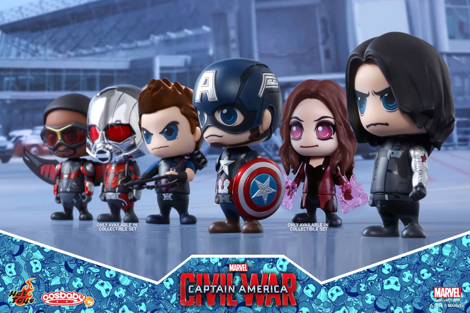 Hot Toys' Adorable Cosbaby CAPTAIN AMERICA: CIVIL WAR 