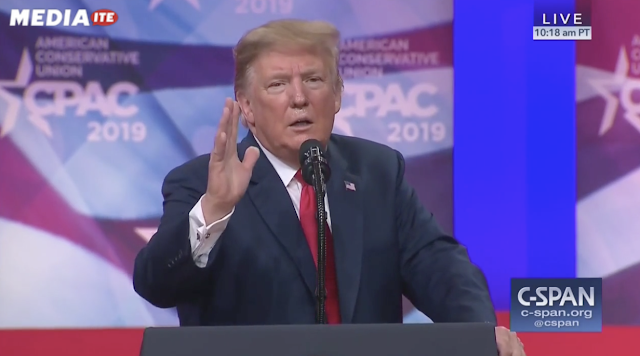 Trump’s Rollicking, Two-Hour CPAC Speech is Longest of His Presidency