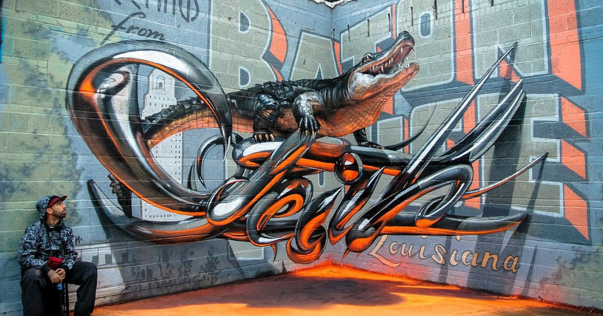 Jenis Grafiti 3D