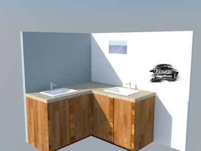 sketchup gallery rancaekek rio wastafel sketsa rendering