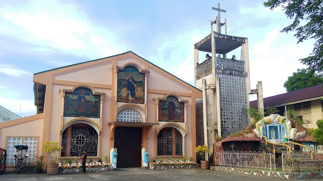 front view of St. Isidore the Worker Church at Saint Bernard Southern Leyte