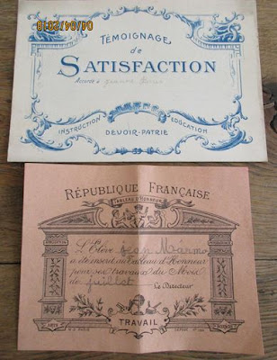 Contenu de la malette jeu « La Petite Maîtresse d’Ecole, édition 1912 (collection musée)