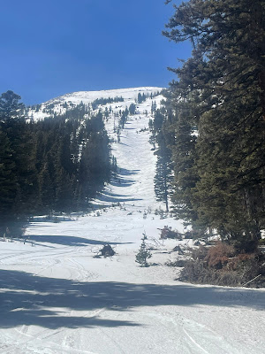 Skiing Quadrant Mountain, Yellowstone