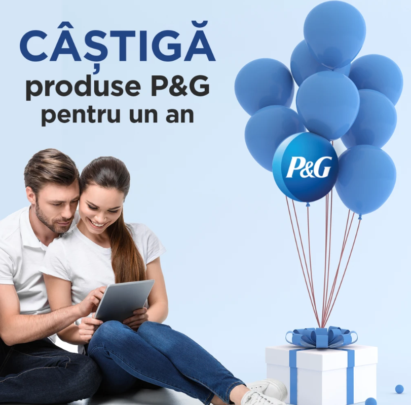 Concurs - Castiga 10 pachete cu Produse P&G pentru un an intreg - concursuri - online - 2021