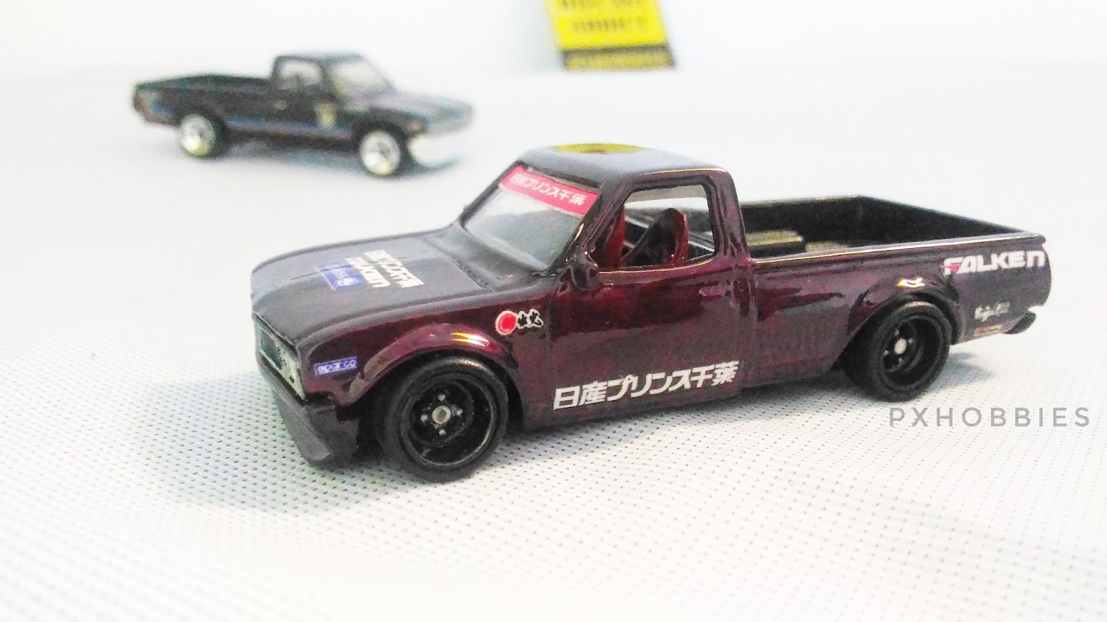 CUSTOM DIECAST HOTWHEELS DATSUN 620 PICK UP PX HOBBIES