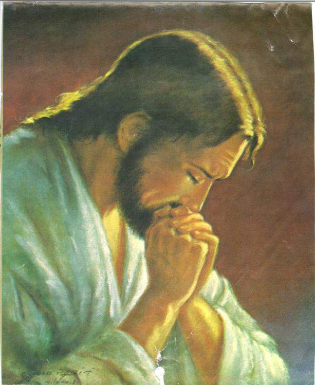  Tuhan  Yesus  Berdoa 