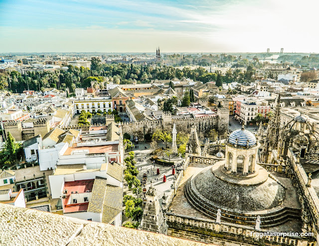 Sevilha vista do alto da Torre da Giralda