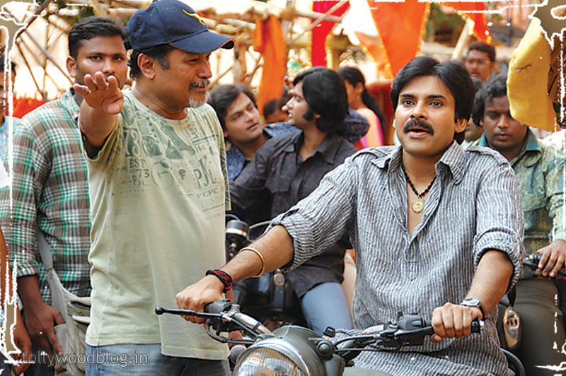 Photos Theenmaar Telugu Movie Working Stills Pawan Kalyan Trisha Kriti release images