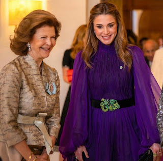 Queen Rania of Jordan's Impeccable Winter Style