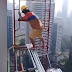 Fearless: Malaysian Labourers Work On Skyscrapers With No Safety Equipment! {Video}