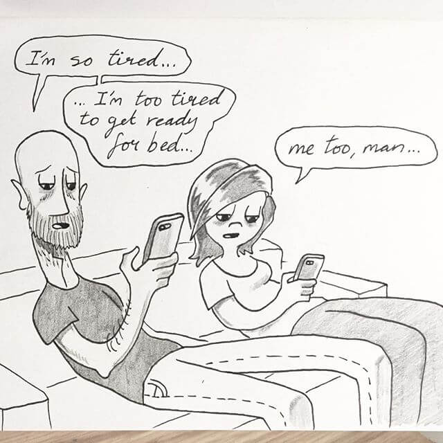 55 Amusing Illustrations Depicting The Fascinating Daily Life of Couples