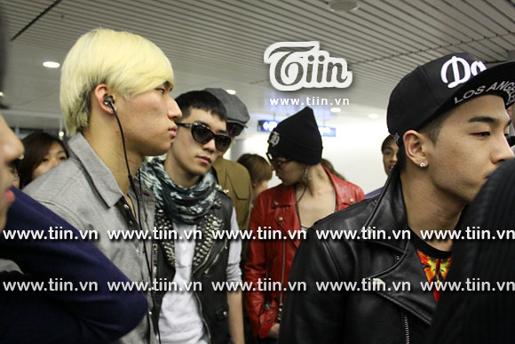 Big Bang's Arrival in Vietnam