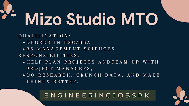 Mizo Studio's Management Trainee Officer