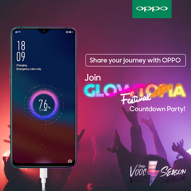 Join OPPO SuperVOOC Season game and win tickets to Glowtopia!