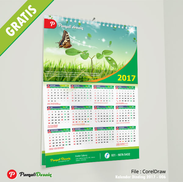 42+ Top Info Desain Kalender Ukuran A3