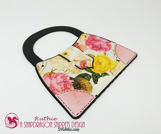 Parisian Purse Gift Card Holder, SnapDragon Snippets, Ruthie Lopez 5