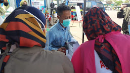   Mulai Cuek Protokol Covid-19, Dinkes Rapid Tes di Terminal Pasir Hayam Cianjur