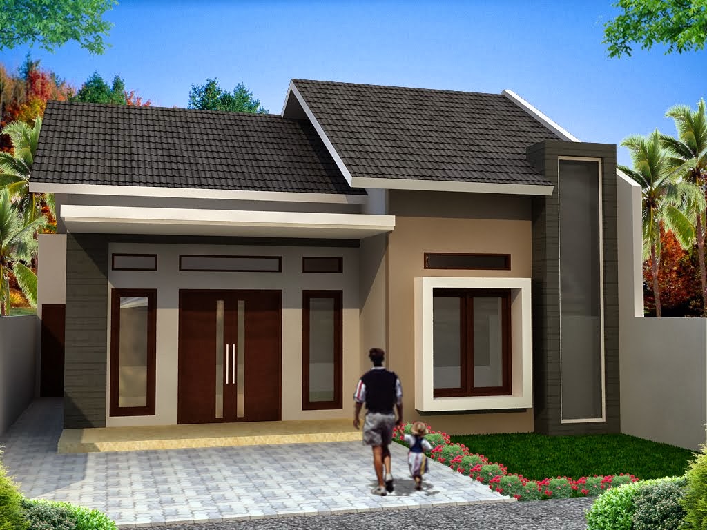 Contoh Warna Cat Rumah Yang Menarik - Desain Denah Rumah 