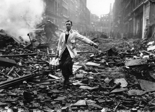 9 October 1940 worldwartwo.filminspector.com London Blitz Battle of Britain milkman