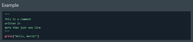 Python Comments Python Comments