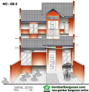  Gambar  Gambar  Desain Rumah  2  Lantai  Tipe 21 Denah  Terbaru 