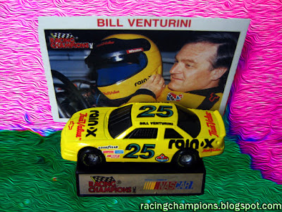 Bill Venturini #25 Rain X True Value Racing Champions 1/64 NASCAR diecast blog BGN Wendy