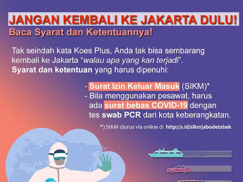 syarat kembali ke jakarta