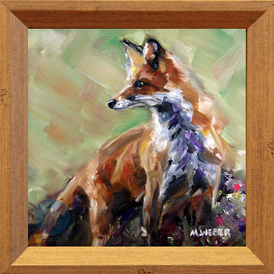 belvedere-fox-oil-painting-merrill-weber
