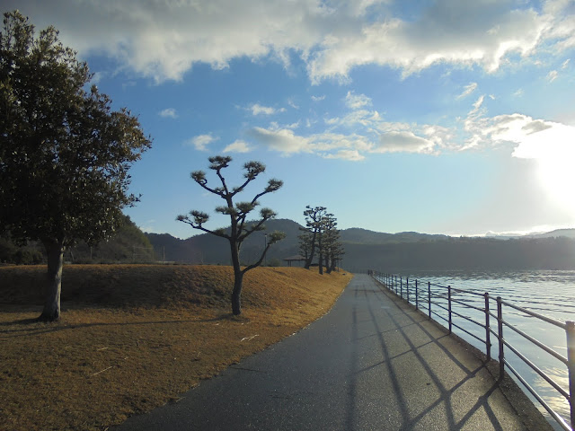 東郷湖羽合の臨海公園