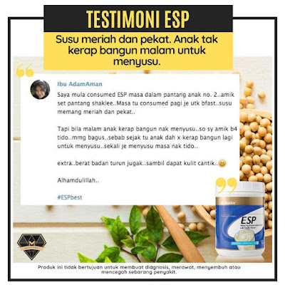 Testimoni ESP Shaklee