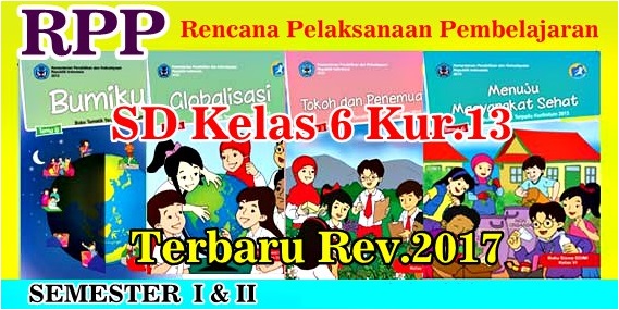 Download RPP kelas 6 semester 1 dan 2