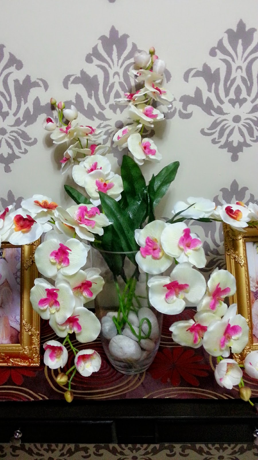 SuJer Dekorasi D I Y Gubahan  Bunga  Orkid
