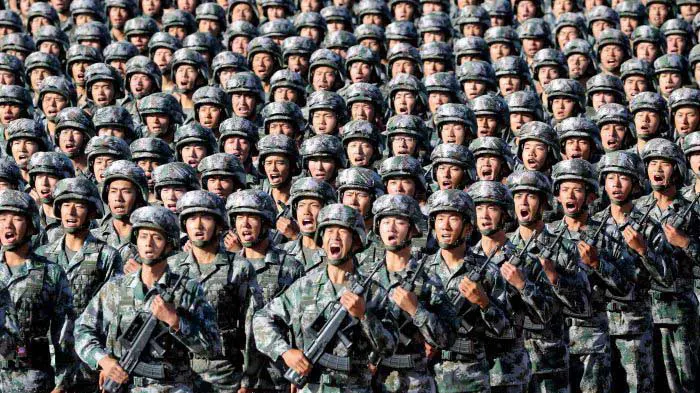 Ilustrasi militer China