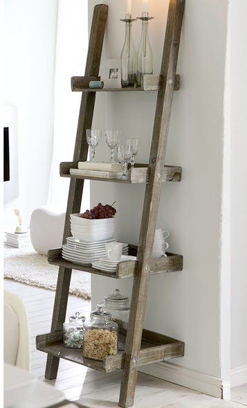 DIY-Project: A Ladder Shelf