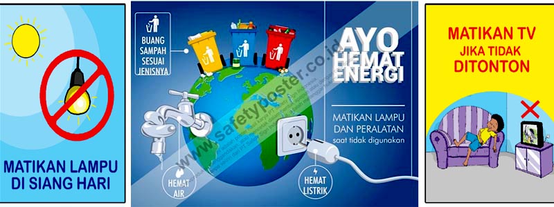 Manfaat dan Cara Membuat Poster Hemat energi Media Edukatif