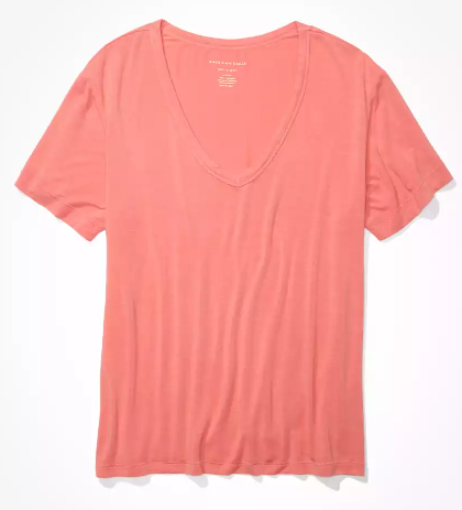 AE Oversized Soft & Sexy V-Neck Tee