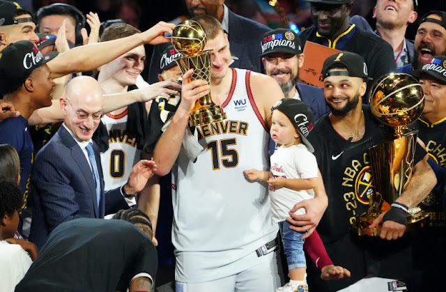 Nikola Jokic nomeado MVP das Finais da NBA
