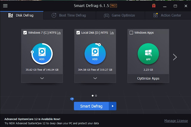 Tải IObit Smart Defrag Pro