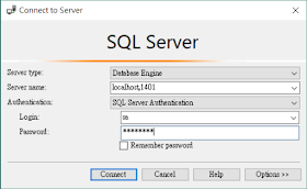 SSMS Login mssql-server-linux