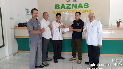 Baznas Mitra TRC-SLRT Dinsos Kaur Yang Terdepan