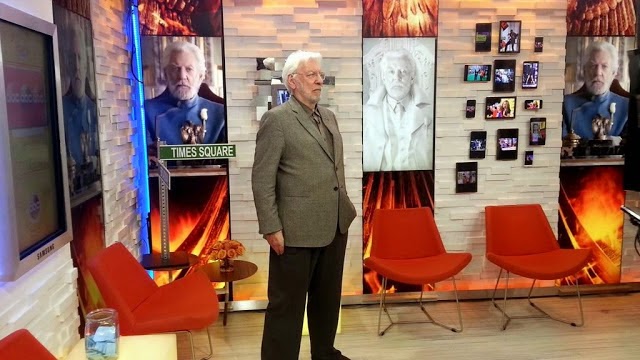  Sinsajo Parte 1: Josh Hutcherson en "Live with Kelly & Michael" y Donald Sutherland en "Good Morning America", Nuevos clips 