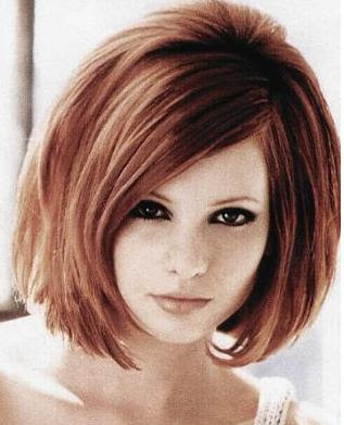 round face, Top Beautiful Hairstyles - Angled Bob Haircuts 2010