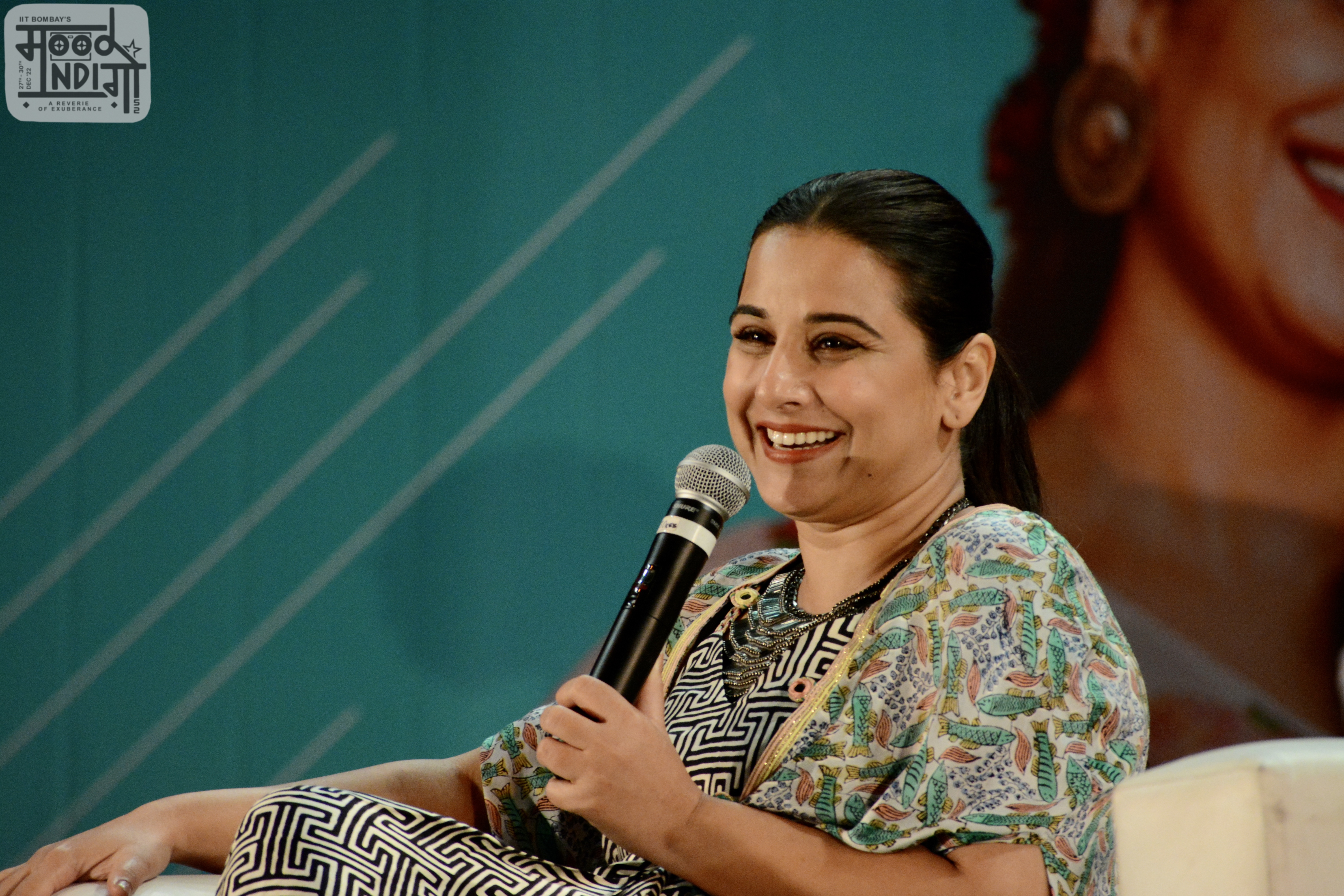 Padma Shri Vidya Balan and Rajeev Masand Visit To IIT’s Mood Indigo Fest