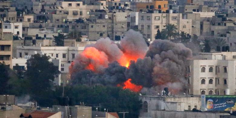 Lagi, 14 Warga Palestina Tewas Setelah Serangan Udara Israel