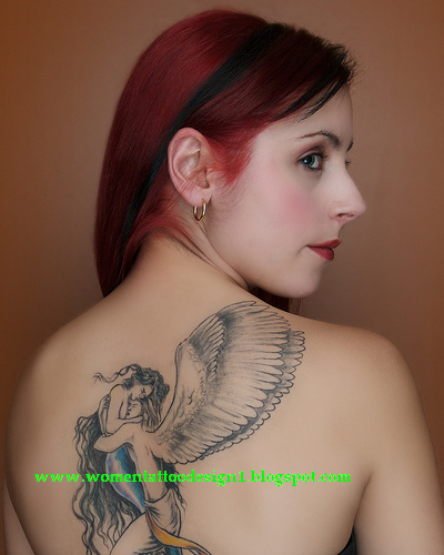 Female angel tattoo designs read about dragon tattoos for women best women