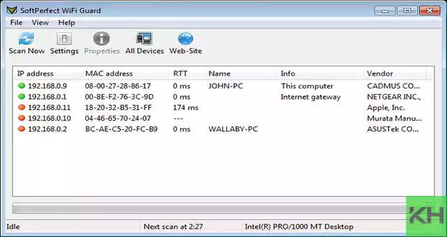 SoftPerfect Wi-Fi Guard