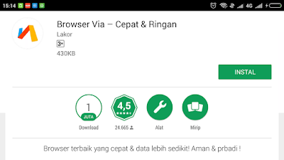 Daftar Browser Android Terbaik